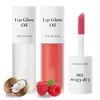 Hellokiss Fruit Flavored Lip Gloss 오일 보습, 보습 및 재단을 수리하여 투명한 립 오일로 만듭니다.