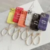 Designer Phonecases Luxury Women Cell Phonecover For Iphone Case 15 14 13 12 11 Pro Mobile Phone Shell With Pearl Bracelet Phonecase