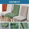 Couvre-chaise Couvre Velvet Stretch Anti-Dust Seat Meubles Protector Spandex Slipcover pour le mariage El Banquet Room Home