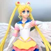 Jouet d'action figurines Nouveau dessin animé 23cm anime marin Moon Tsukino Action figurines ailes jouet gâteau de poupée décoration pvc modèle girls givet jouet for kid y240514