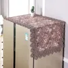 Tafelkleed koelkast deksel pure rechthoek luxe geborduurde stof magnetron oven huisdecoratie handdoek