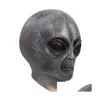 Party Masks 51 Area Ufo Alien Mask Gloves Cosplay Organisme extraterrestre Monster Skl Casque de latex Hands Halloween Costume accessoires D DHPMF