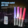 Party Decoration LED Light Stick Concert Bar Glow Remote Control Nyckelfält Färgförändringssvar