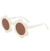 sweet cute kids round flower sunglasses fashion trendy outdoor beach sunglasses boys girls ultraviolet proof sun glasses