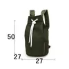 Сумки для хранения 14 дюймов взрослые холст рюкзак с твердым цветом велосипедной сумки плеч