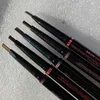 5 Kleur Dubbel eindigde wenkbrauw potlood Waterdicht Make -up Langdurige roteerbare driehoek Eye Brow Tattoo Pen Make -up