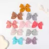 Hair Accessories 2pcs/Set Childrens Hair Pin Bow Headwear New Little Girl Hair Accessories Summer Baby Headband Gifts