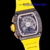 Ostatni RM WIST WATT RM011 Automatyczne zegarek mechaniczny RM011 (żółty)