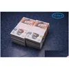 Altre forniture festive False denaro divertimento giocattolo realistico di sterline uk copia GBP British English Bank 100 10 Note Perfect for Movies Fi Otrxt