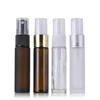 Groothandel 10 ml Glas Perfume Spray Flessen Amber Clear Frosted met Wit Zwart Silver Gold Pump Sprayer GBAJC NFBXU