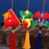 Figurines décoratines Festival de bateau dragon en forme de tigre Sachet style chinois Ay tsao Sac à parfum Pendent Anti-Mosquito Natural Sodel parfumé
