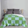 Одеяла клетчатая шахматная доска одеяло одеяло на крышку раскрыва