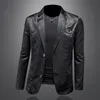 2024 Designer Nieuwe hoogwaardige herenpakjack, modieuze en knap zakelijke suite jas, maat M-5XL