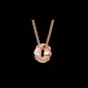 Necklace Designer for Woman Bulgarie Luxury Snake Charm Cickla Version High Versi