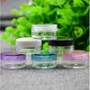 100st 3G Multicolor Small Empty Cosmetic Refillable Jar Plastic Eyeshadow Makeup Face Cream Jar Pot Container Travel BottleGood Qty de Qsvc