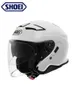 Shoei Smart Helmet Japanese J-Cruise Motocicleta de 2ª geração com lentes duplas para homens e mulheres meio anti-nevoeiro de três quartoswiU9