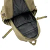 Backpack European And American Retro Canvas Men's Outdoor Large Capacity Leisure Fashion Travel Student School Bag