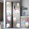 Window Stickers 9Pcs/Set Easter Decoration Cartoon Wallpaper Colorful Eggs Wall Sticker PVC Glass Posters For Home P