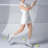 Active Dresses Sean Tsing Tennis Dress Women Slveless Sport Suits Training Running Fitness Short Skorts Badminton Workout Vestidoes Y240508