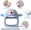 Hotselling Never Drop Lops Hygiène Class Silicone Disting Toys for Babies, Infant Hand Teether Pacificiers Mallfeeding Babies, Detrams Toy for New Born Baby Past Shape