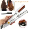 Hair Curling Iron máximo de 2 vias de cabelos giradores 2 em 1 Curler de cabelos Ministério pincel suavizante ferro de cabelo elétrico 240430