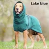 Dog Apparel S-5XL 7Styles Thick Abdomen Wrap Long Neck Hoodies Soft Warm Golden Retriever Chihuahua Yorkie Puppy Jacket Coat Pet Clothes