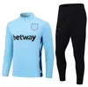 2023 West Hams soccer Tracksuit L. PAQUETA WEST SCAMACCA RICE kits LANZINI ANTONIO Hams NOBLE VLASIC UNITED BOWEN 23 24 WHU football Tracksuit Equipmen Survetement