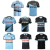 Jerseys de rugby NRL Jersey de oliveira 2024 2023 Sharks Home and Away Treination Kit Camisa de esporte de manga curta curta