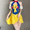 Ensemble sexy, la princesse sexy cosplay vient pour les femmes de robe de lingerie érotique tenues Hallown Adult Clubwear Sex Game Porn Role Play Uniforme T240513