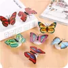 Table Lamps 50 Pieces LED Butterfly Night Light 3D Stereo Simulation Wall Stickers Decorative For Home Decor