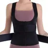 Men's Body Shapers Women Waist Cinchers Slimming Corset Vest Trainer Shapewear Zipper Belt Band Weight Loss Shaper