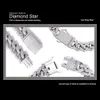 Certificat GIA VVS VS Diamond Fine Jewelry Collier Iced Out Hip Hop Collier 925 Sterling Silver Moissanite Cuban Link Chain