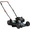 Lawn Mower 21-tums gasdriven gräsklippare med 125 cc 4-cykel Briggs Stratton Engine Mulching och Side Emissionsq240514