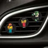 Säkerhetsbälten tillbehör New World Cartoon Car Air Vent Clip Clips Freshener Square Head Outlet per balsam Drop Delivery Otizr otgqm