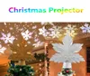LED Christmas Decoration Tree Topper ornamenten Xmas Starry Lights Projector Fairy Sky Star Snowflake Laser Projection Decorative L1819982