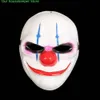 Party Stock Mask Pvc Scary Clown Payday 2 za maskaradę cosplay Halloween okropne maski s