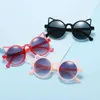 Occhiali da sole 2024 Nuovi occhiali da sole per bambini Girl Brand Cat Eye Eye Childrens Giottone