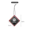 Auto stickers koolstofvezel auto hangende parfum hanger geur ornament voor vw golf bora passat jetta kever tiguan scirocco touran lavida t24051333