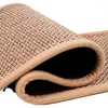 Carpets 1PC Stair Tread Non-slip Rugs Carpet Mat Runner Wear-resistant Self-adhesive Imitation Linen Household Decor Supplies