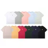6py7 Designer Fashion à manches courtes t-shirts à manches courtes à manches courtes Carhartte Small Label Solid Work Pocket Mens and Womens Brand Free Round Neck Couple