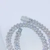 Pass Diamond Tester 13mm 22 14K 18K Gold Big Iced Out Moissanite Miami Hip Hop Jewelry Chain Link Chain