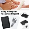 Environmental-friendly Baby Care Non-Toxic Baby Handprint Footprint Imprint Kit Baby Souvenirs Casting born Footprint inkpad 240514