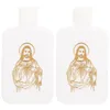 Vasos 2 PCs Mini aroma de água garrafa sagrada garrafas de bênção pura contêiner católico recarregável balão