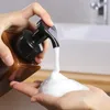 Dispensateur de savon liquide 250/450 ml de bouteille en mousse carrée PETG PRESS PRESSE LAVE LEV MORDIATION HAND