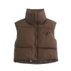 Lyxvarumärke Kvinnor Down Jacket Designer New Vest Coat Brand Badge Down Vest Women Fashion Coat Casual Down Jacket