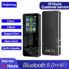 MP4 Player 20Inch Metal Mp3 Music Hifi Bluetooth 50 Support Card Buildin Ser med FM Alarm Clock Ebook 240506