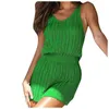 Women Crochet Mini Cover Up Dress Casual Summer Shoulder Straps Beach Sleeveless Short Mesh Pants Swimsuit