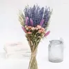 Dry Natural Tails Flowers Decorative Dried Lavender Flower Wedding Bouquets Pampas Grass Decor Bridesmaid Boho Arrangements