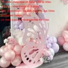 Party Decoration Hollow Diy Butterfly Decorations Pink Purple Farterflies Props Baby Shower Butterfliy Temed Birthday Decor