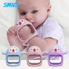 Hotselling Never Drop Lops Hygiène Class Silicone Disting Toys for Babies, Infant Hand Teether Pacificiers Mallfeeding Babies, Detrams Toy for New Born Baby Past Shape